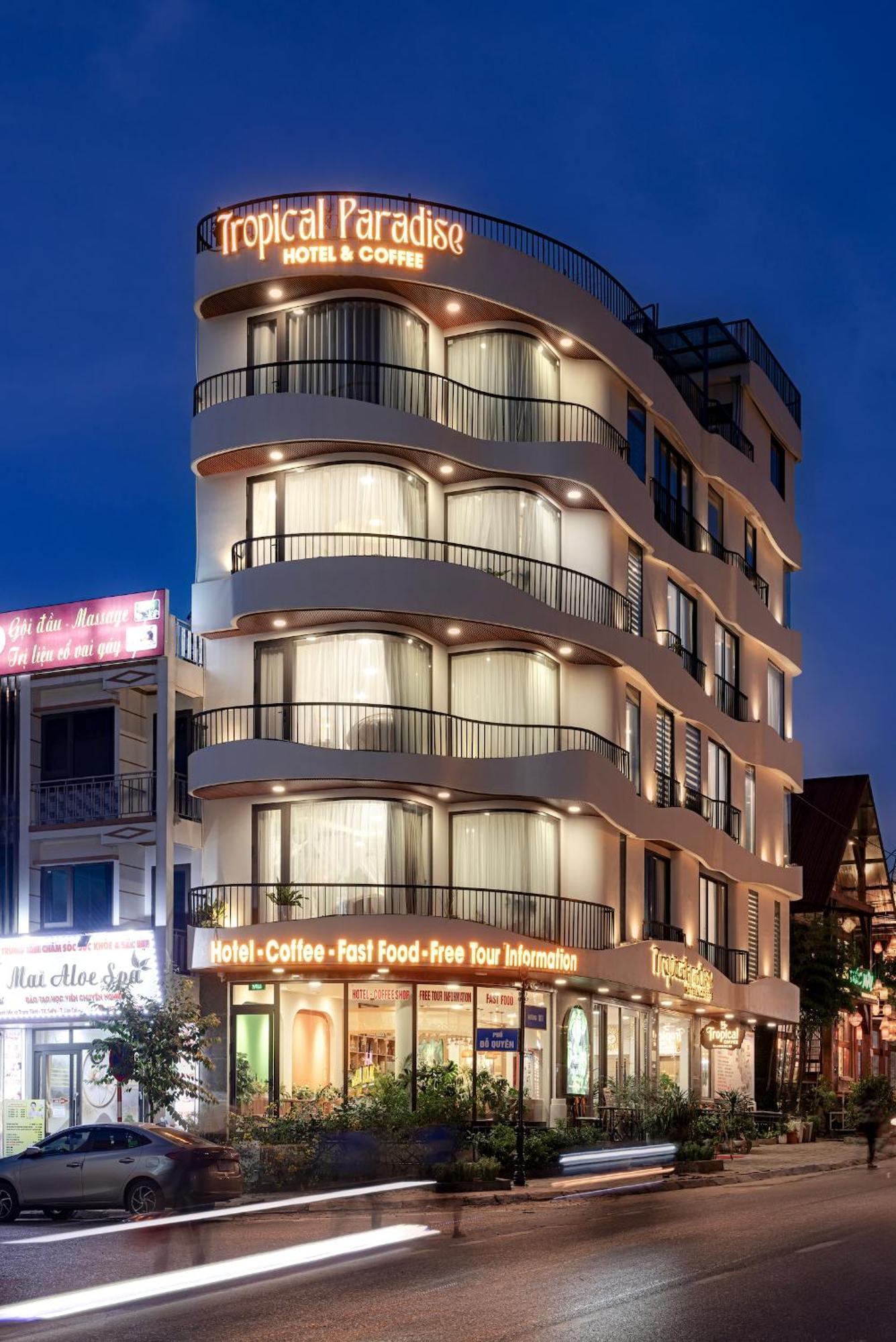 Tropical Paradise Sapa Hotel & Coffee Exterior photo