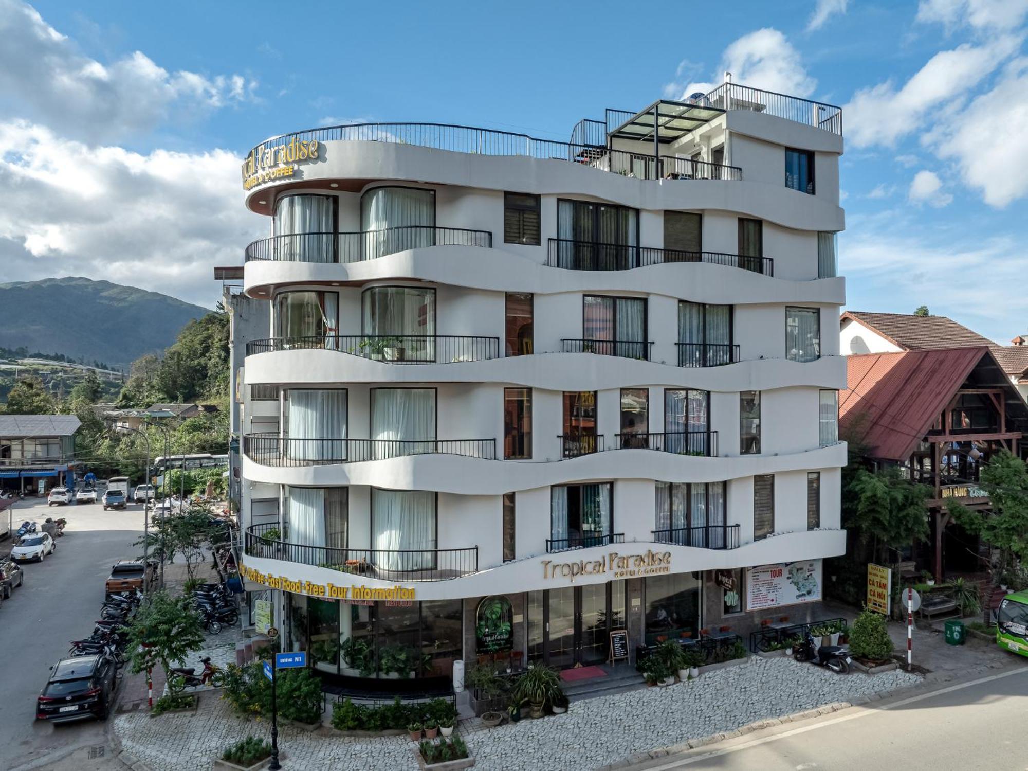 Tropical Paradise Sapa Hotel & Coffee Exterior photo