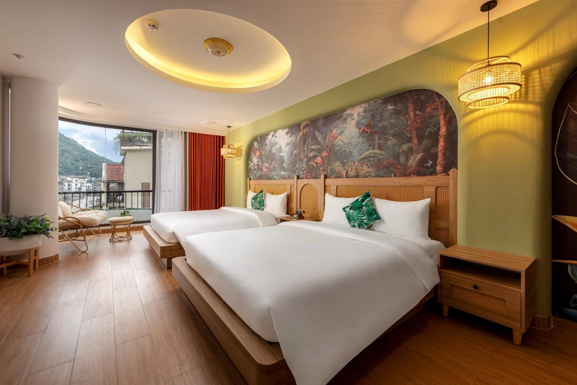 Tropical Paradise Sapa Hotel & Coffee Exterior photo